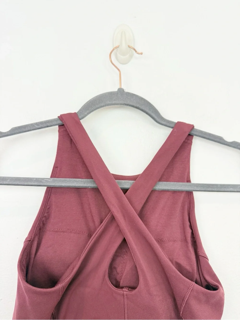 Lululemon Key To Balance Tank Top Red Merlot Size 4